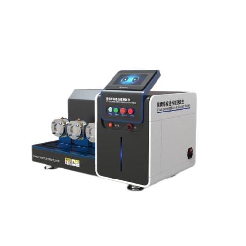 阻病（bìng）毒穿透性（xìng）能測試儀，阻病毒穿透性能測試係統多工位（wèi）